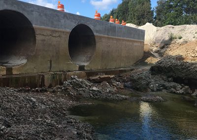 D HW Final Concrete Headwall Poured