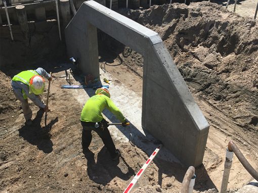CONCRETE HEADWALL