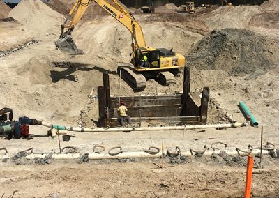 MULTI-STAGE EXCAVATION