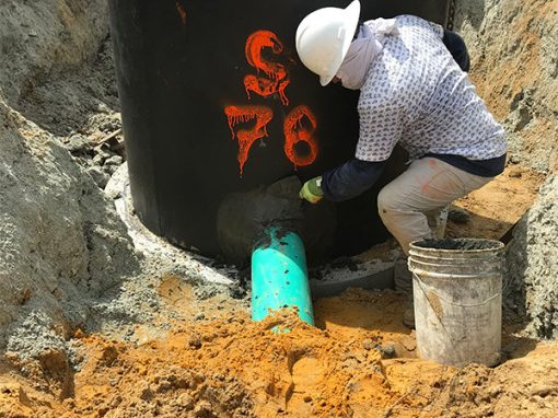DEEP SEWER INSTALLATION