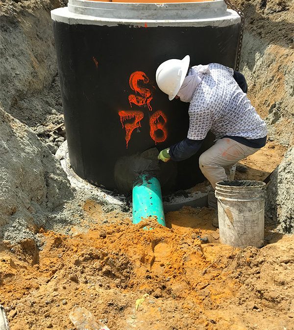 DEEP SEWER INSTALLATION